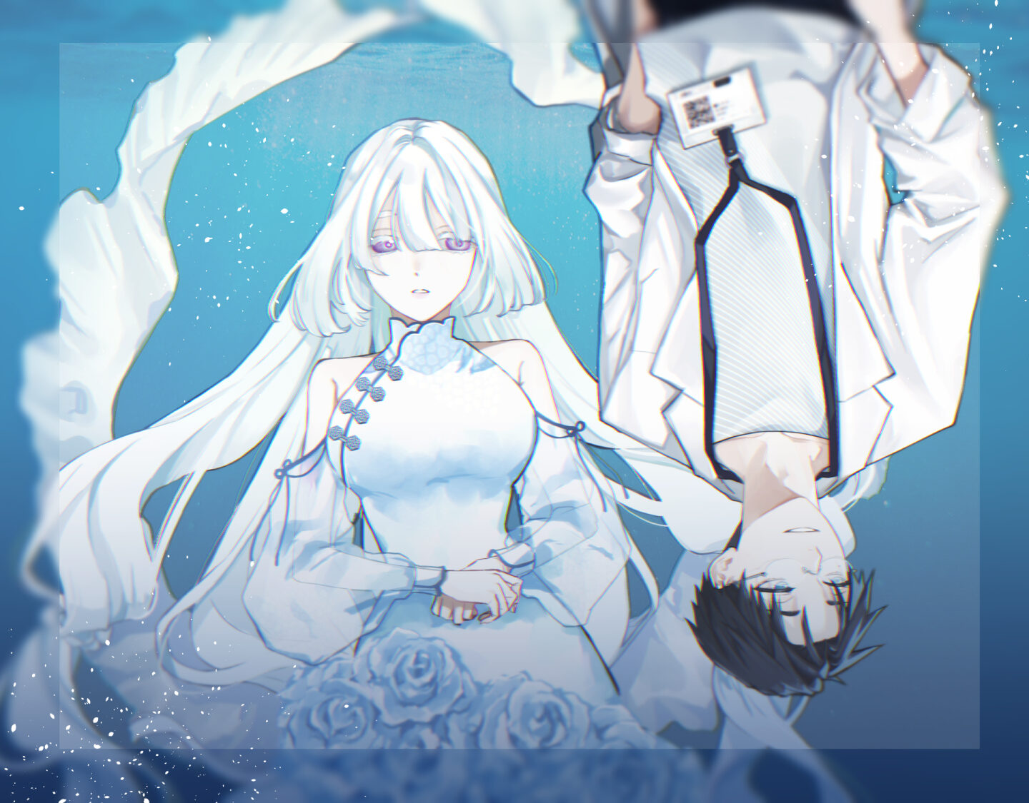 シアンの人魚【立ち絵制作の話】